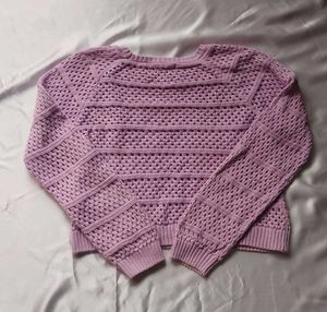 Lilac Knit Sweater