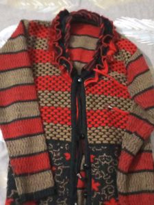 Striped Knit Cardigan