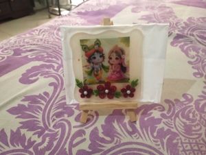 Radha Krishna Showpiece with Stand