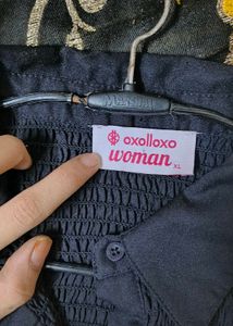 Long Sleeve Black Tunic Top