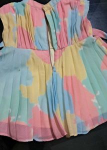 Floral Ruffle Dress Combo