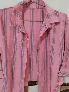 Striped Pink Shirt