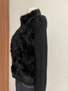 Faux Fur Black Jacket