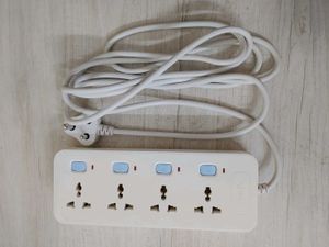 Bull 4 socket switch 5meter wire Extension Board