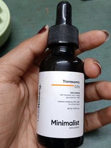 Minimalist Tranexamic Acid Serum