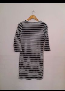 Blue Striped Dress