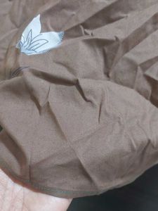 Brown Floral Long Sleeve Shirt