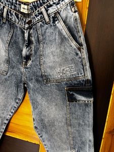Cargo Denim Jeans