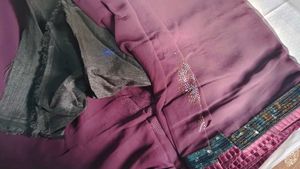 Purple Dress Material