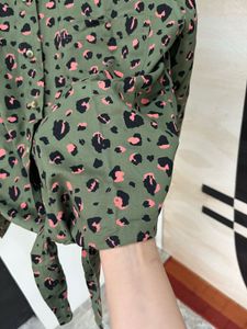 Casual Shirt With Waist Tie Up