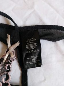 H&amp;M Floral Lace Thong