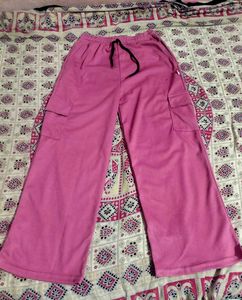 Pink Cargo Pants