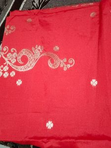 New Red Banarasi Dupatta