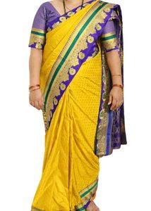 Semi kanjivaram silk saree(unused new)