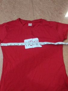Classic Blood Red T Shirt