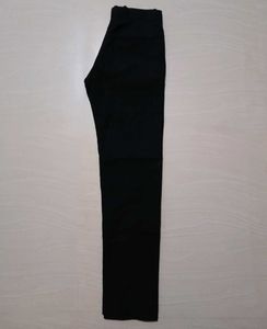 Men Regular Fit Cotton Blend Pant (Black, 30)
