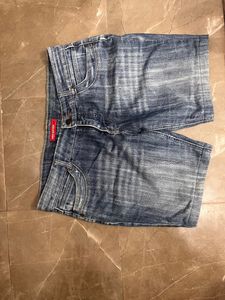 Denim Shorts Slightly Worn No Defect