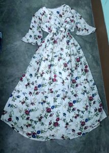 Floral Print Maxi Dress
