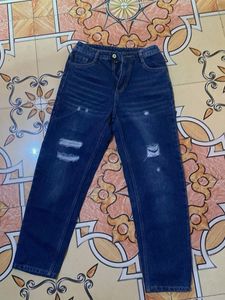 Ripped Dark Wash Jeans