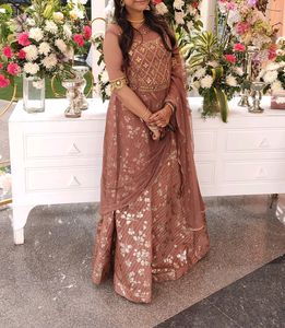 Crop Top Lehenga 🤎 Price Dropped ❗