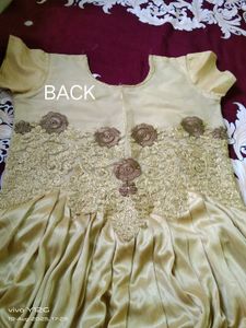 Jersey Kasab Work Gown