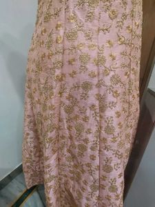 Pink Sleeveless Wedding Gown for Sale