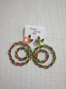 Multicolour Earrings (Get 30 Rs. Off On Delivery)
