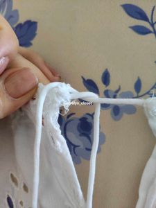 White Eyelet Tunic Top