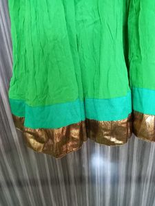 Green Anarkali Kurta