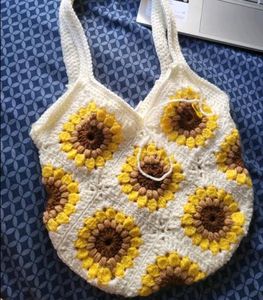 Crochet 🧶 Tote Bag 🎀