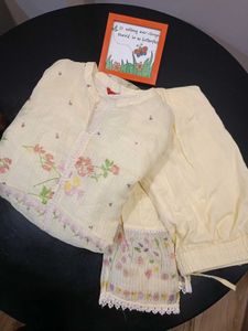 Lemon Yellow Kurta Set