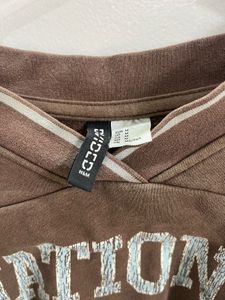 Cropped National Athletics Top