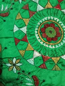 Green Saree