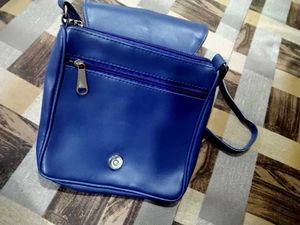 Blue Crossbody Bag
