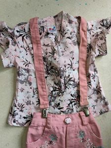 Cute Floral Baby Outfit
