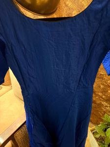 Navy Blue Festive Gown