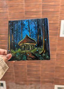 Mini aesthetic landscape paintings