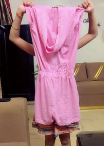 Cute Pink Jam suit