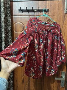 Floral Print Top