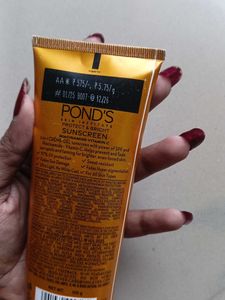 Ponds Sun Miracle Creme Gel Sunscreen