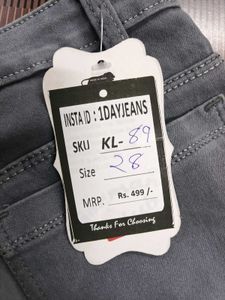 🤗KL-89 Size-28 (Sale) Latest Ladies high waist Je