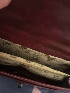 Burgundy Crossbody Bag