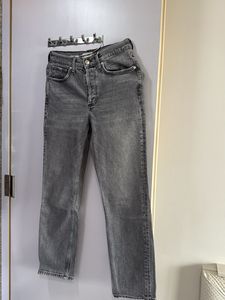 Grey Wash Denim Jeans