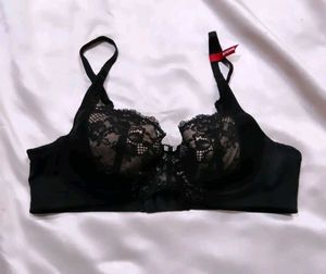 Elegant Black Lace Bra