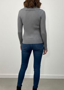 Gray Knit Sweater