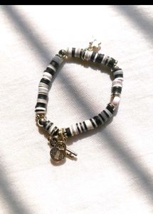 Imported Gold Ans Pearls Adjustable Bracelet