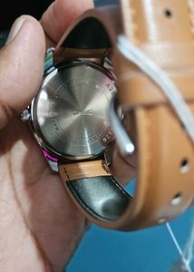 Original CASIO MTP-V005L with Leather Strap