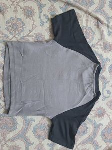 Two-Tone Casual T-Shirt