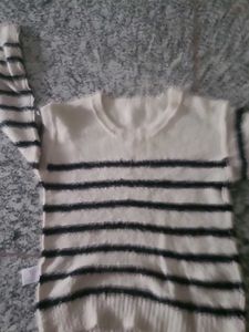 Striped Knit Sweater