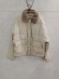 Faux Fur Collar Puffer Jacket